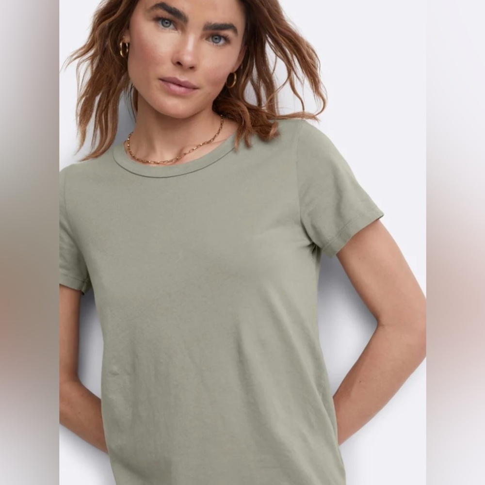 MATE the Label Organic Cotton Classic Tee Size Color Sage sold out on website